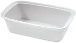 K&Uuml;CHENPROFI Lasagneform BURGUND rechteckig 24 x 15 cm Hartporzellan