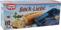 Dr.Oetker 2368, DR.OETKER Back-Liebe Emaille Kastenform 30 cm K&ouml;nigskuchenform