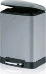 Kela 22997, KELA Kosmetikeimer Abfallsammler DAVINO 6 Liter hellgrau