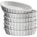K&Uuml;CHENPROFI Cr&egrave;me Br&ucirc;l&eacute;e Sch&auml;lchen Keramik oval 6er Set