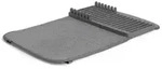 UMBRA Abtropfgestell mit Mikrofaser-Abtropfmatte UDRY MINI 50 x 33 cm anthrazit