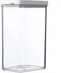 MEPAL Vorratsdose OMNIA 2,0 Liter transparent Deckel nordic white