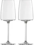 ZWIESEL GLAS Serie VIVID SENSES Weinglas leicht & frisch 2 St&uuml;ck Inhalt 363 ml