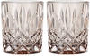 NACHTMANN Serie NOBLESSE Whiskyglas Whiskybecher Tumbler 2 Stück 295 ml taupe