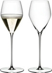 Riedel 633028, RIEDEL Serie VELOCE 2er-Set Champagner Weinglas Inhalt 327 ml