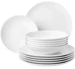 Seltmann Weiden LIBERTY wei&szlig; 003 uni Tafelservice 12 teilig