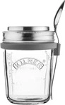 Kilner 25899, KILNER Fr&uuml;hst&uuml;cksglas 0,35 Liter mit Schraubverschluss-Deckel und