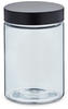 KELA Vorratsdose BERA rund Borosilikatglas mit Edelstahl-Schraubdeckel 1,2 Liter