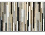 WASH + DRY Fu&szlig;matte 50 x 75 cm Motiv MIKADO STRIPES NATURE Streifen