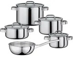 SPRING Topf-Set 5 teilig FINESSE2+ mit Glasdeckeln mit Sauteuse INDUKTION