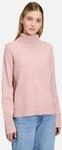 Feinstrickpullover mit hohem Kragen