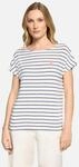 Casual-Shirt mit U-Boot-Ausschnitt
