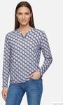 Blusenshirt mit grafischem Muster