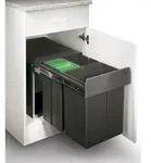 Naber 8012078 Profiline Trio-Master&reg; 410 S/400-3, Abfallsammelsystem mit...