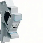 Hager Patchmodul RJ45 CAT5e UTP f. Hutschienen