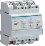 Hager KNX Schalt-/Jalousieaktor 6/3-fach KNX easy/ETS, 10A, f&uuml;r Jalousiesteuerun