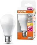 Osram E27 LED Classic A 75 Motion Sensor mit Automatikfunktion D&auml;mmerung &...