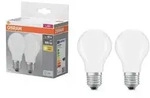 Doppelpack E27 Osram LED BASE Lampen opalwei&szlig;es GLAS 6,5W wie 60W warmwei&szlig;e 
