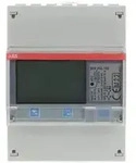 ABB B24 352-100 Messwandlerz&auml;hler, RS485 &bdquo;Silber&ldquo;, 3 Phasen, Wandleranschluss 6A