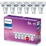 6er-Set PHILIPS GU10 LED Reflektor 4,6W wie 50W 36&deg; Ausstrahlwinkel...