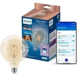 Philips WiZ Smart LED-Filament-Kugellampe G125 E27 7W wie 60W 806lm 2700&ndash;6500K