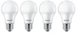 4er Pack PHILIPS E27 LED Lampen Milchglas 10W wie 75W warmwei&szlig;es Licht