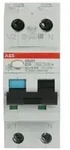 ABB DS201 C10 A10 FI/LS-Schalter 6kA, 1P+N, Typ A, C 10, 10mA