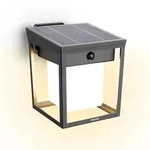 Philips Outdoor Ultra-Efficient Solar Wandleuchte Blaise anthrazit 1.5W,...