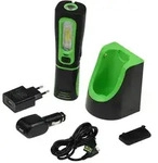 ChiliTec LED Stableuchte mit Akku "FlexiLED 300+" Ladeschale, Magnethalter, 3W,