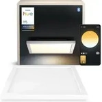 Philips Hue White Ambiance Panelleuchte Aurelle in Wei&szlig;