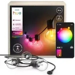 Philips Hue Festavia Globe Outdoor Lichterkette f&uuml;r den Au&szlig;enbereich, 14 m, IP65