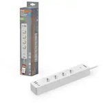 OSRAM SMART+ WIFI MATTER Smarte WiFi 3-fach Steckdosenleiste mit smarten USB