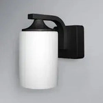 OSRAM Traditionelle Au&szlig;enwandleuchte Classic Latern mit mattiertem Glas Cylinder in