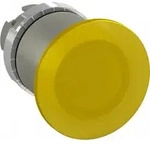 ABB P9MET4GL1 Pilztaster 40mm gelb, Metall, verrastend, beleuchtbar...