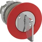 ABB P9MEC4RN01 Pilztaster 40mm rot Schl&uuml;ssel, Metall, verrastend...