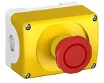 ABB MEPY1-1035 Geh&auml;use gelb NOT-HALT 40mm 2 &Ouml;ffner, Zugentriegelung, Baureihe