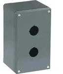 ABB 080SP2 Metallgeh&auml;use, 2 Befehlsstellen, grau, Aluminium, IP66 mit &Ouml;ffnung...