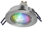 OSRAM SMART+ MATTER LED Spot Recess GU10 Adjustable 4,7W RGBW Satin Nickel IP20