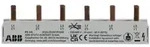 ABB PS3/6 Phasenschiene 3-phasig, 6 Pins, 6 TE, 10 mm2, nicht k&uuml;rzbar Phasenfolge
