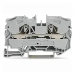 WAGO 2010-1201 Durchgangsklemme 10 mm2 Push-in CAGE CLAMP grau