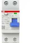 ABB-1 F202 A S-40/0.1 FI-Schutzschalter 2P, Typ A, 40A, 100mA, selektiv