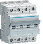 Hager LS-Schalter 3P+N 10kA/15kA B-40A 4M