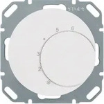 Berker 20262089 Temperaturregler mit Wechsler + Zentralst&uuml;ck R.1/R.3 polarwei&szlig;,