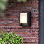 Attraktive LED Philips myGarden Au&szlig;enwandleuchte Arbour in stilvollem Anthrazit