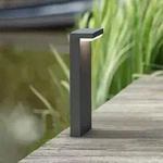 40cm hohe Philips myGarden LED Sockelleuchte Bustan Wegeleuchte in Anthrazit