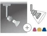 Paulmann 95182 URail System DecoSystems LED Spot 1x3.5W GU10 Chrom Metall