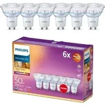 Aktion: Nur noch angezeigter Bestand verf&uuml;gbar: 6er-Set PHILIPS GU10 LED...