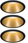 Paulmann 93404 Einbauleuchte Set Cole Coin 3StepDim rd starr LED 3x6.5W 2700K