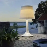 Konstsmide 7109-202 Assisi Outdoor Tischleuchte wei&szlig;