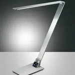 Wasp LED Schreibtischleuchte Aluminium gebuerstet von Fabas Luce